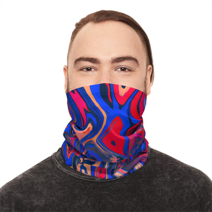 Gaiters - Blue Pink Monday Lightweight Neck Gaiter - Acid Daddy