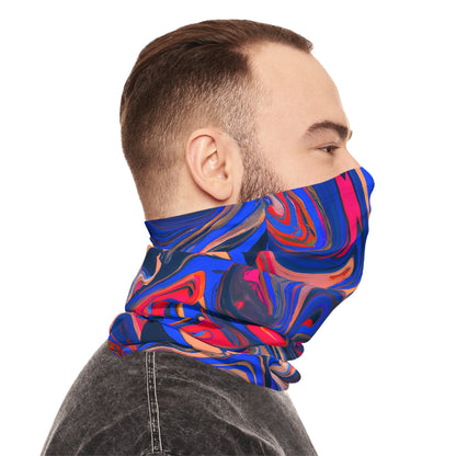 Gaiters - Blue Pink Monday Lightweight Neck Gaiter - Acid Daddy