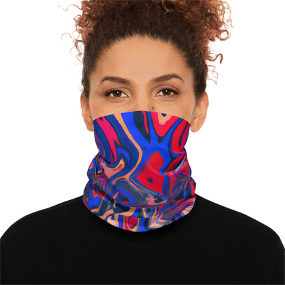 Gaiters - Blue Pink Monday Lightweight Neck Gaiter - Acid Daddy