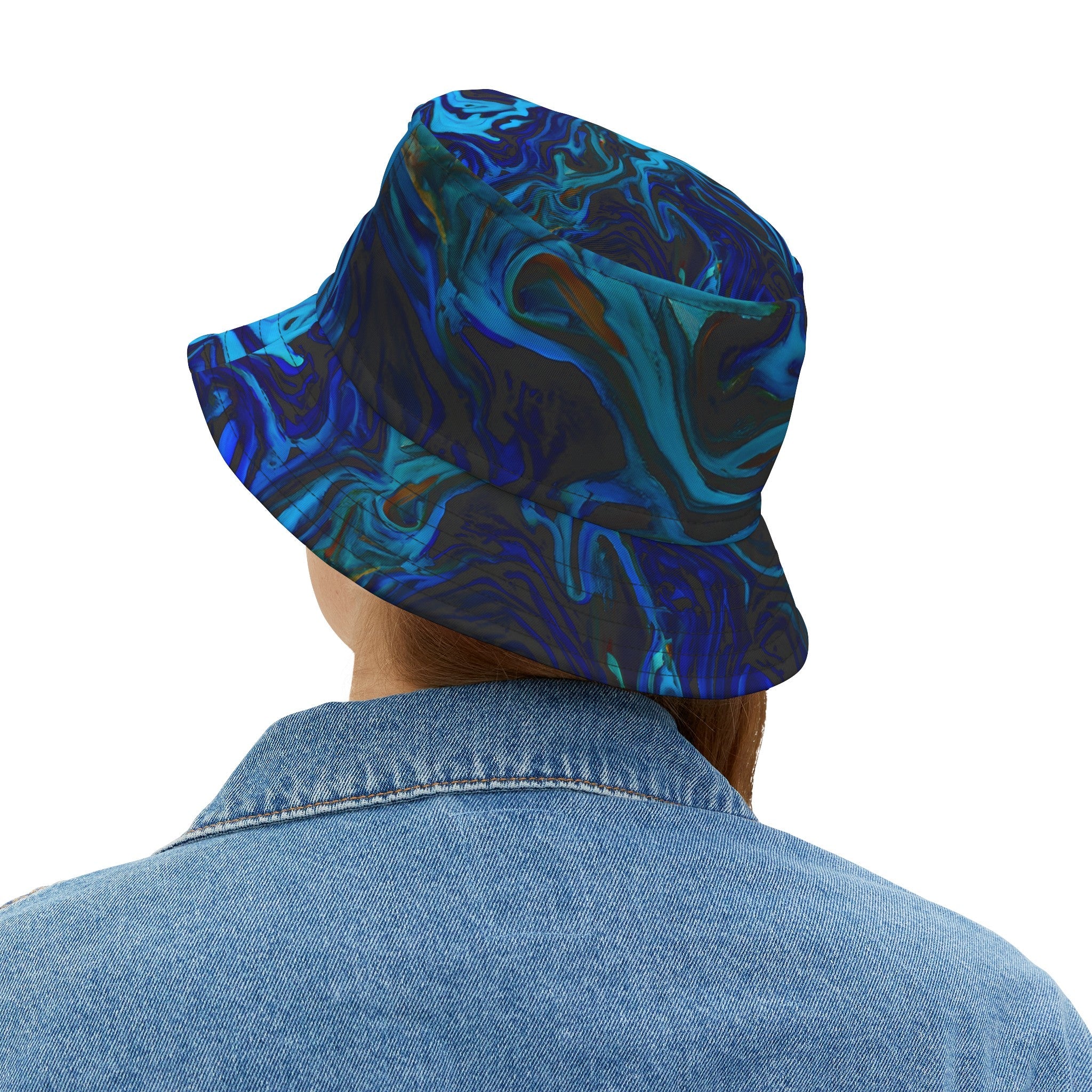 Hats - Blue Rhythm Festival Bucket Hat - Acid Daddy