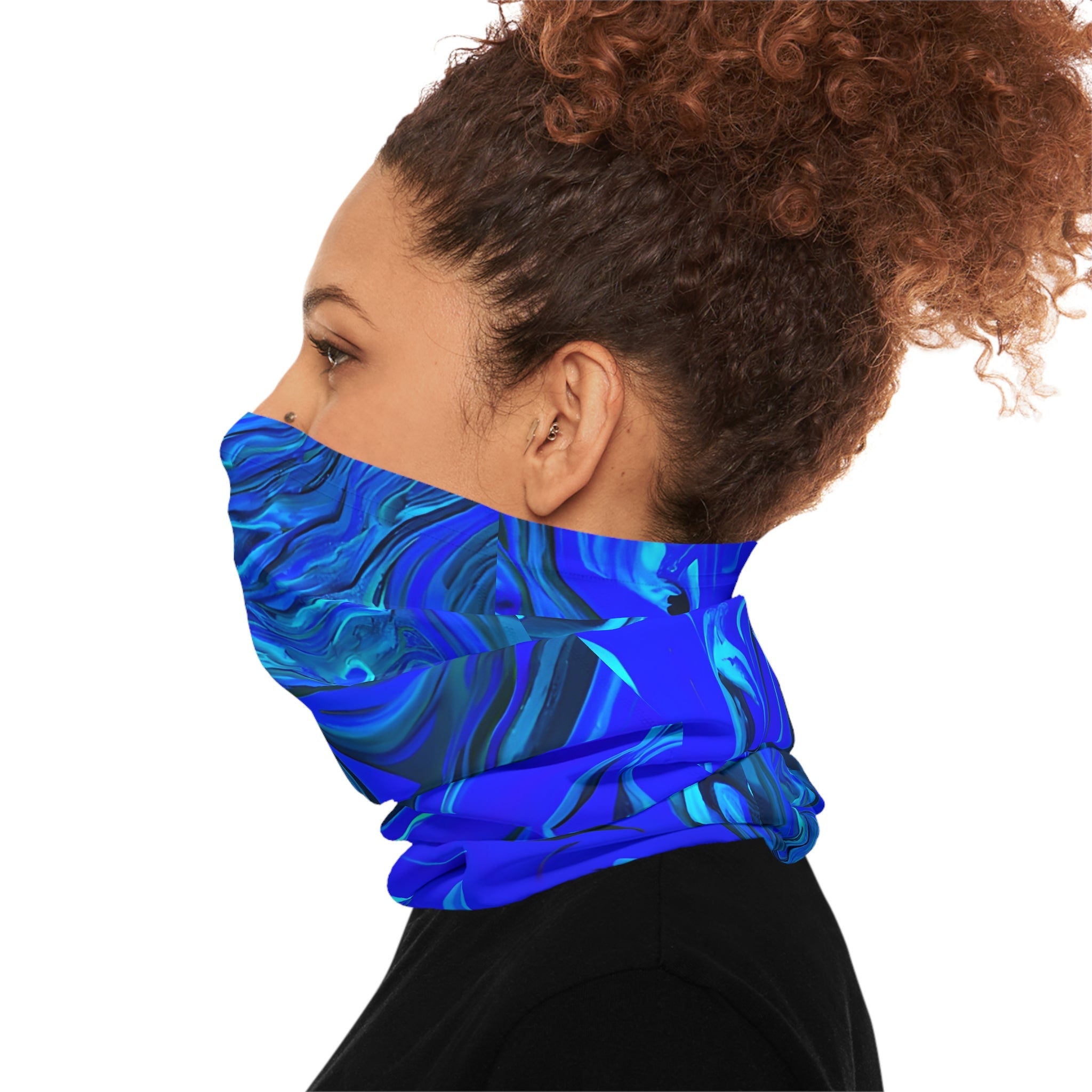 Gaiters - Chill Blue Ice Lightweight Neck Gaiter - Acid Daddy