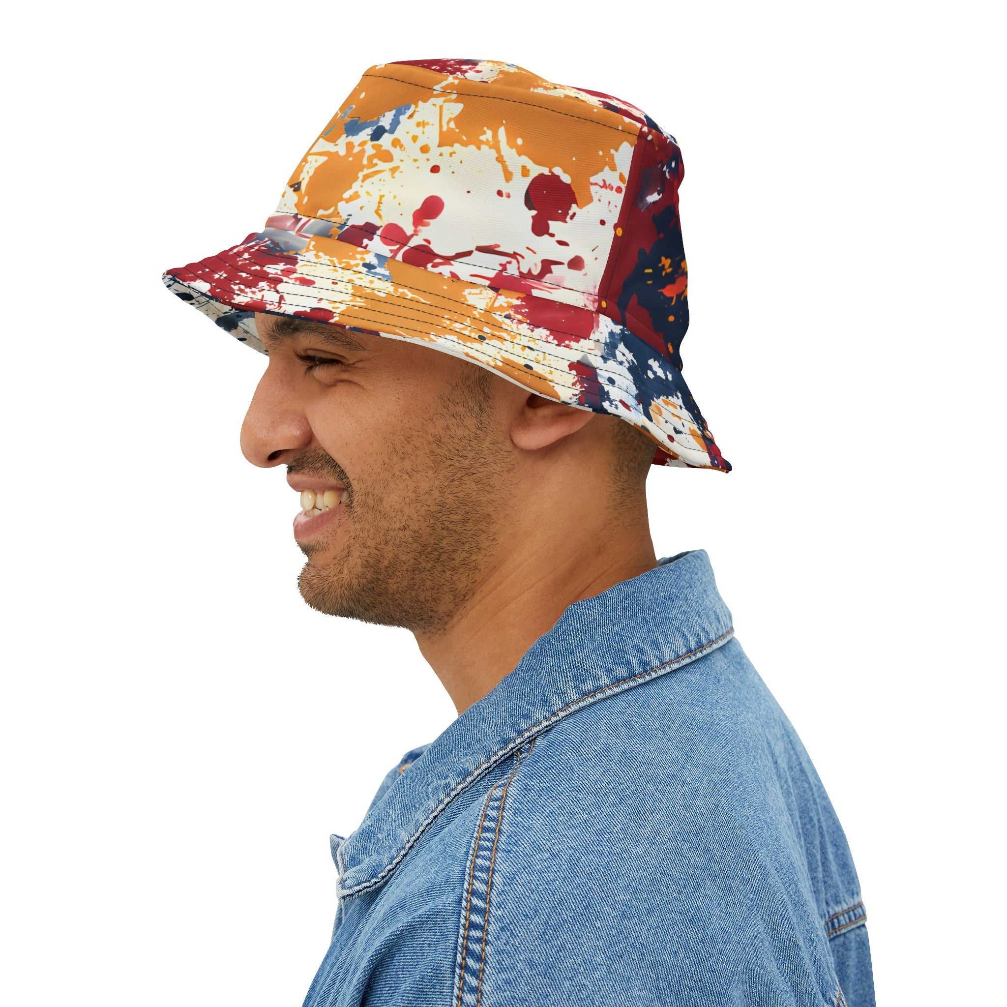 Hats - Crimson Gold MusicFest Bucket Hat - Acid Daddy