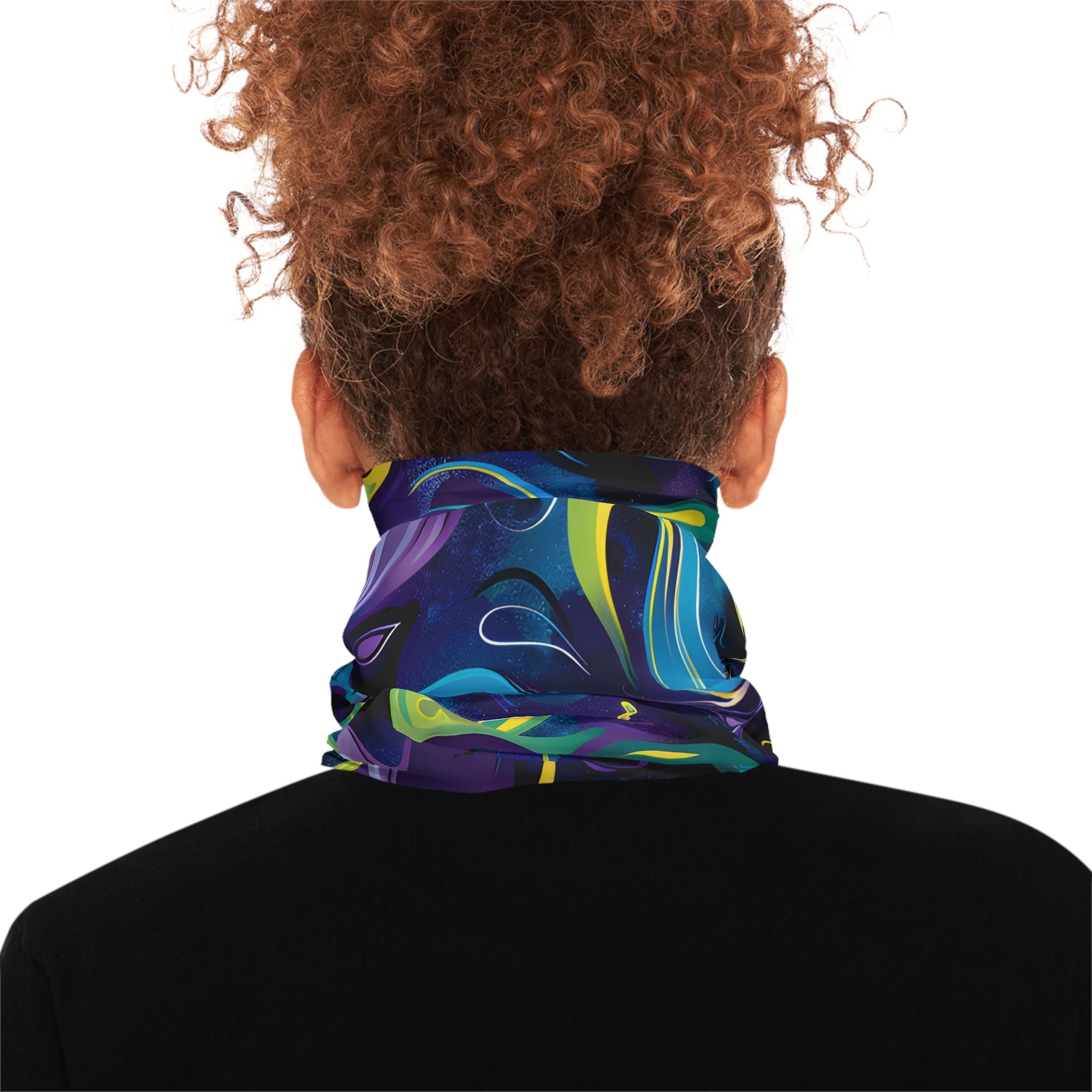 Gaiters - Dark Star Blue Chic Lightweight Neck Gaiter - Acid Daddy