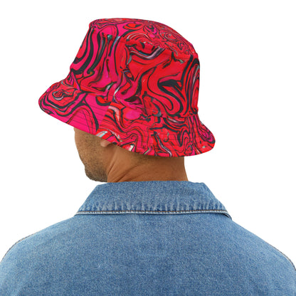 Hats - Fest - Lover's Pink Trip Bucket Hat - Acid Daddy