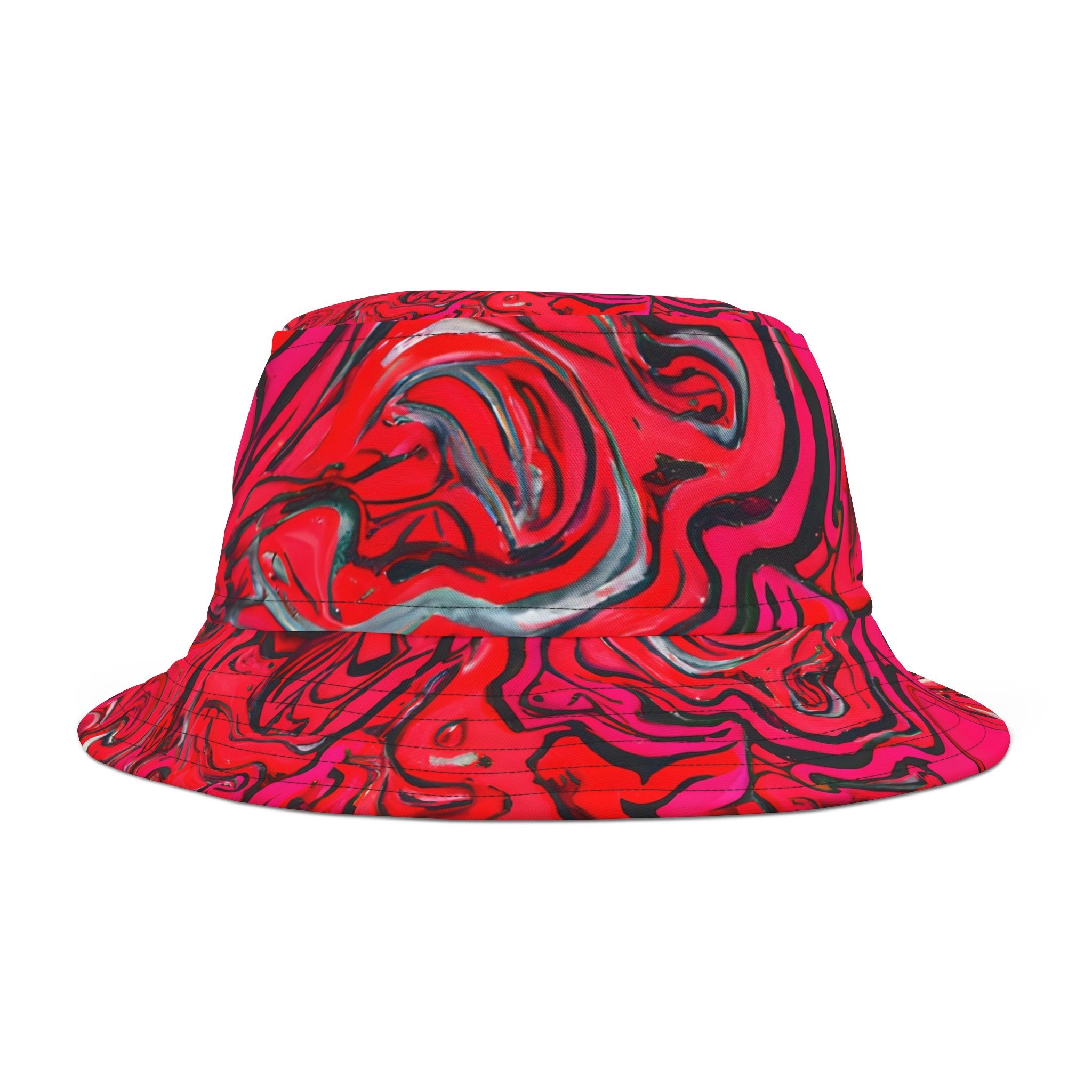 Hats - Fest - Lover's Pink Trip Bucket Hat - Acid Daddy