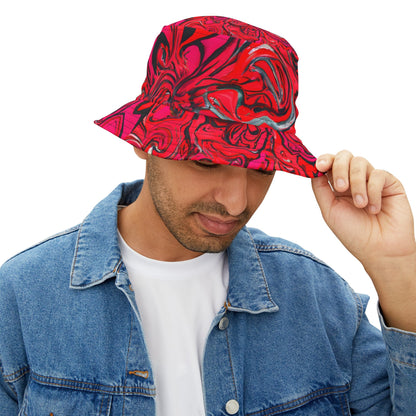 Hats - Fest - Lover's Pink Trip Bucket Hat - Acid Daddy