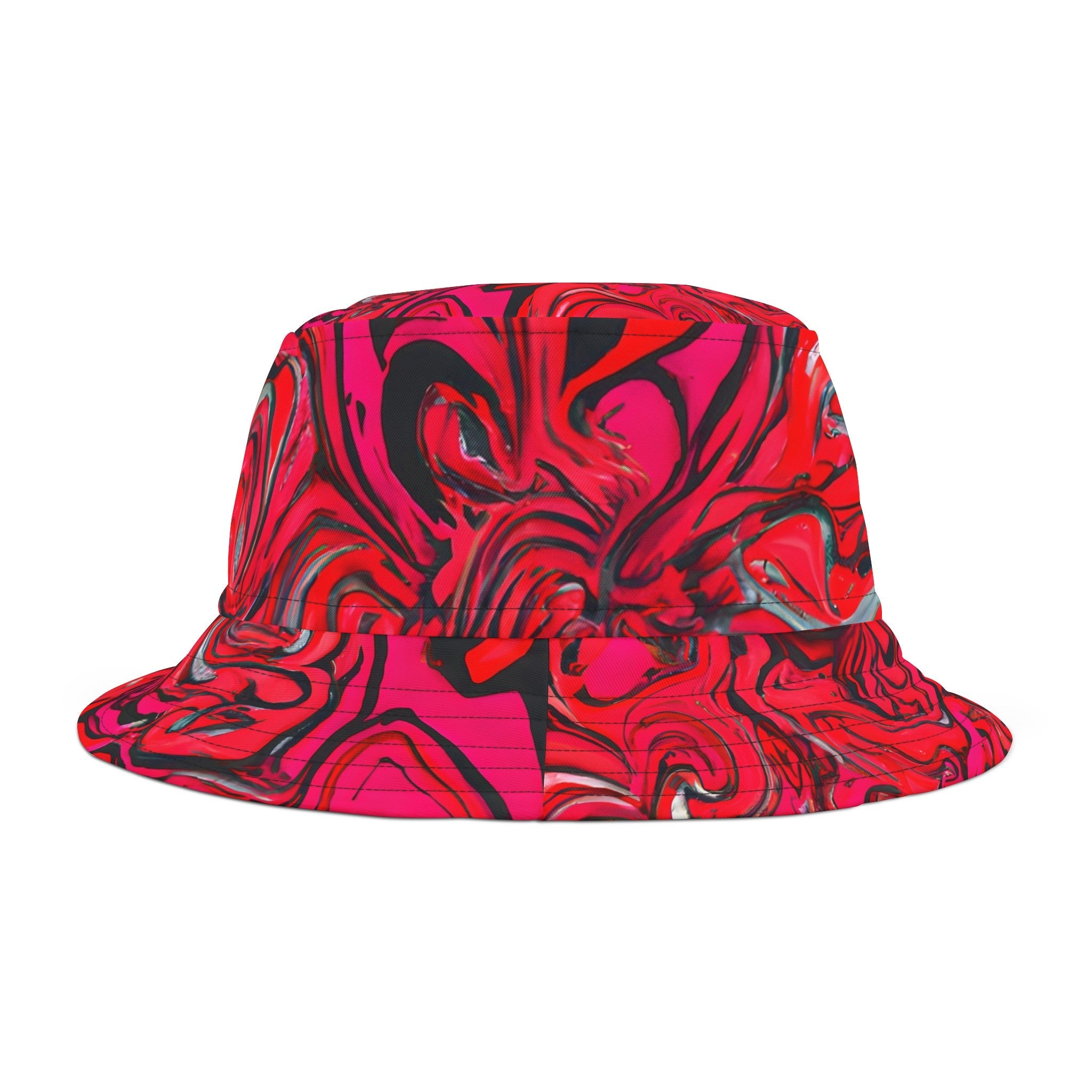 Hats - Fest - Lover's Pink Trip Bucket Hat - Acid Daddy