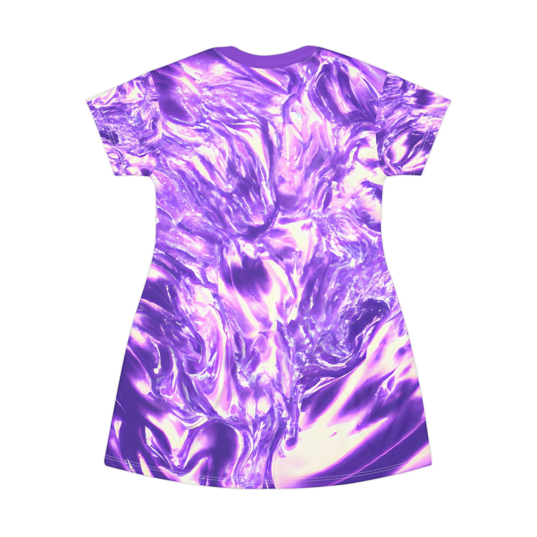 T - Shirt Dresses - Lavender Mist T - Shirt Dress - Acid Daddy