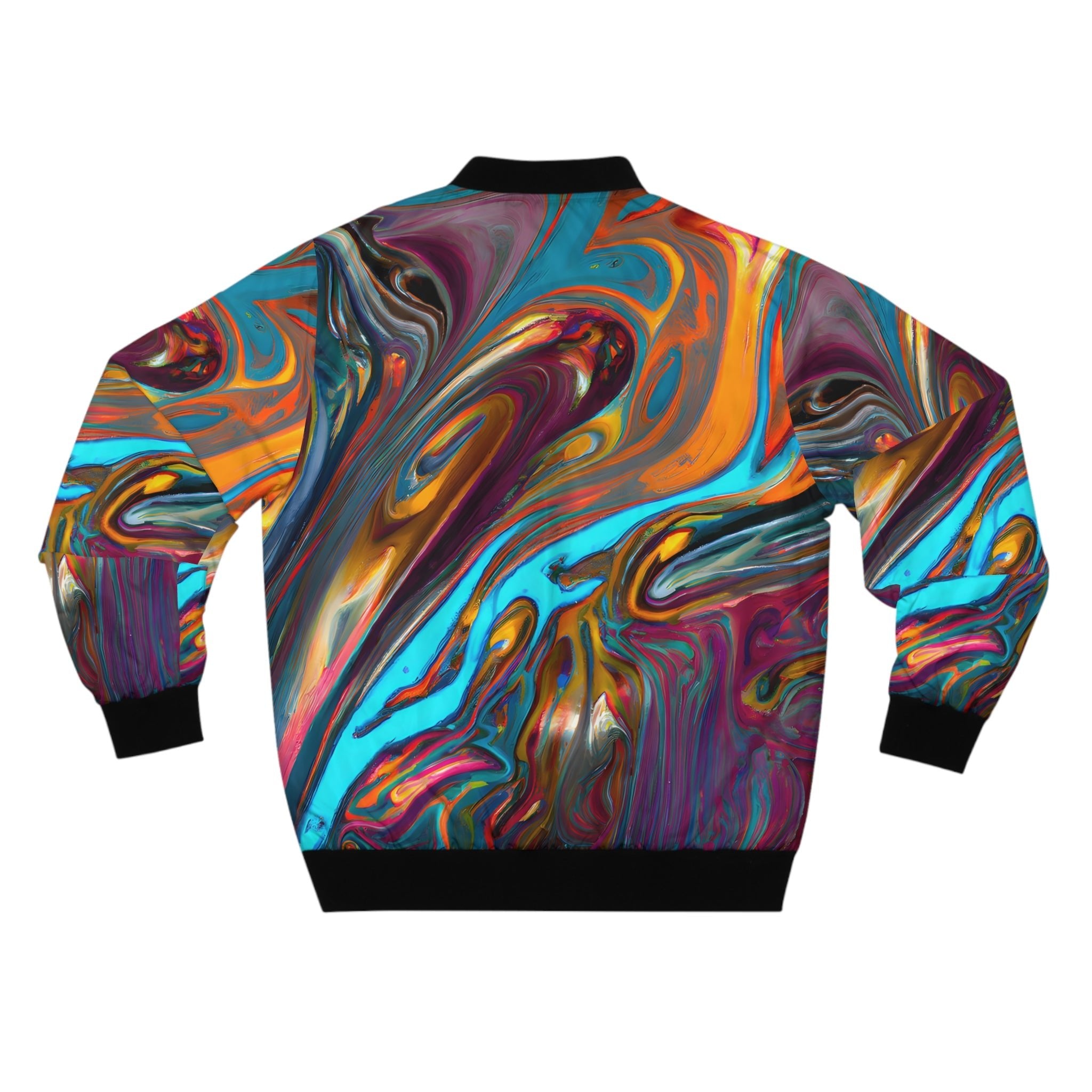 All Over Prints - Men's Canyon Flow Bomber Jacket - Acid Daddy