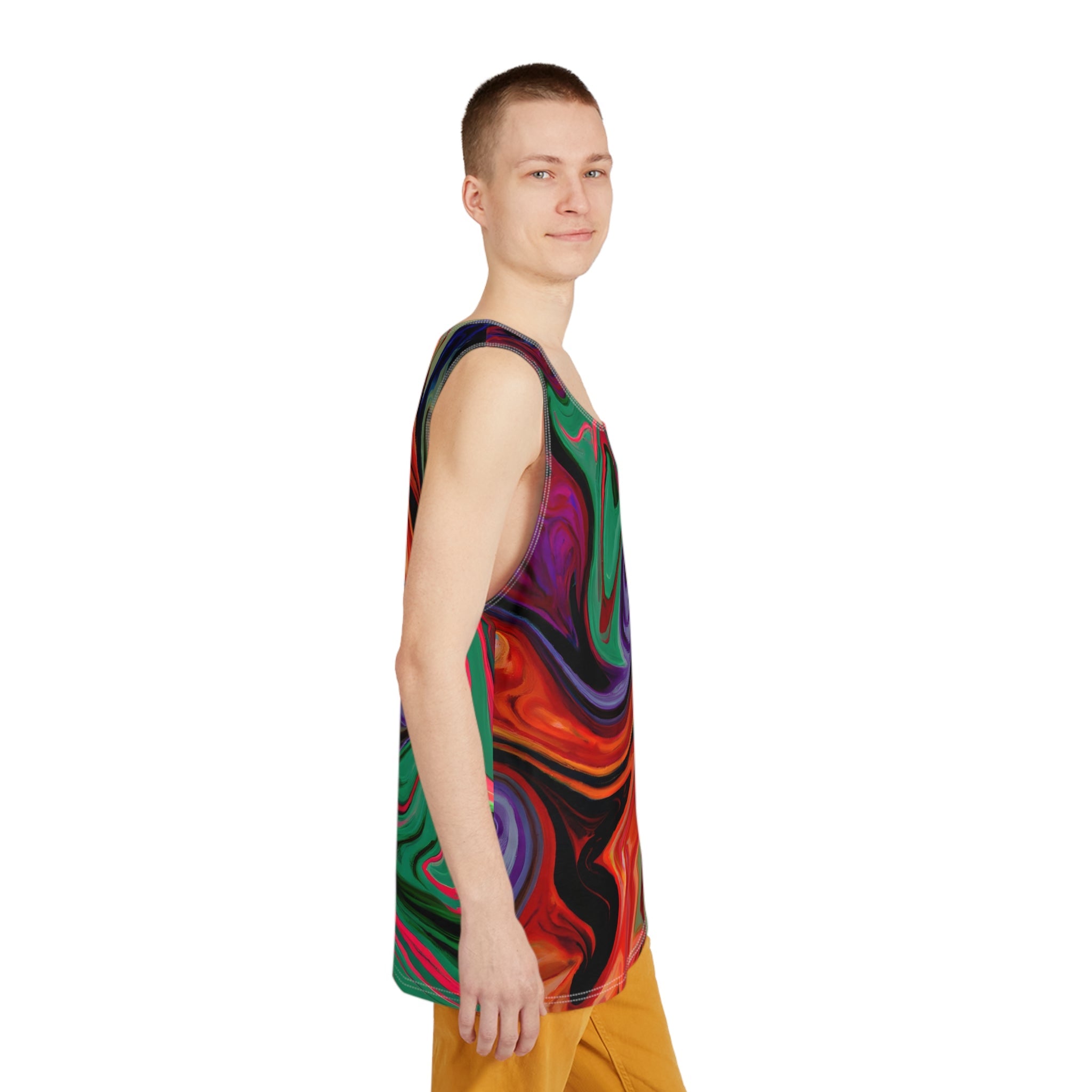 All Over Prints - Men's Hallucinogenic Tank Top - Acid Daddy