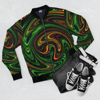 All Over Prints - Men's Surreal Bomber Jacket - Acid Daddy