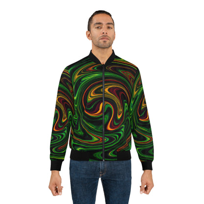 All Over Prints - Men's Surreal Bomber Jacket - Acid Daddy