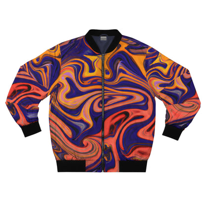 Bomber Jackets - Men's Transcendent Zen Bomber Jacket - Acid Daddy