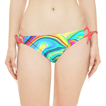 All Over Prints - Women's Aqua Dance Strappy Bikini - Acid Daddy