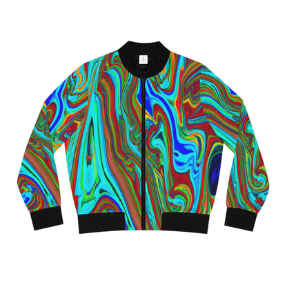 All Over Prints - Women's Euphoric Bomber Jacket - Acid Daddy