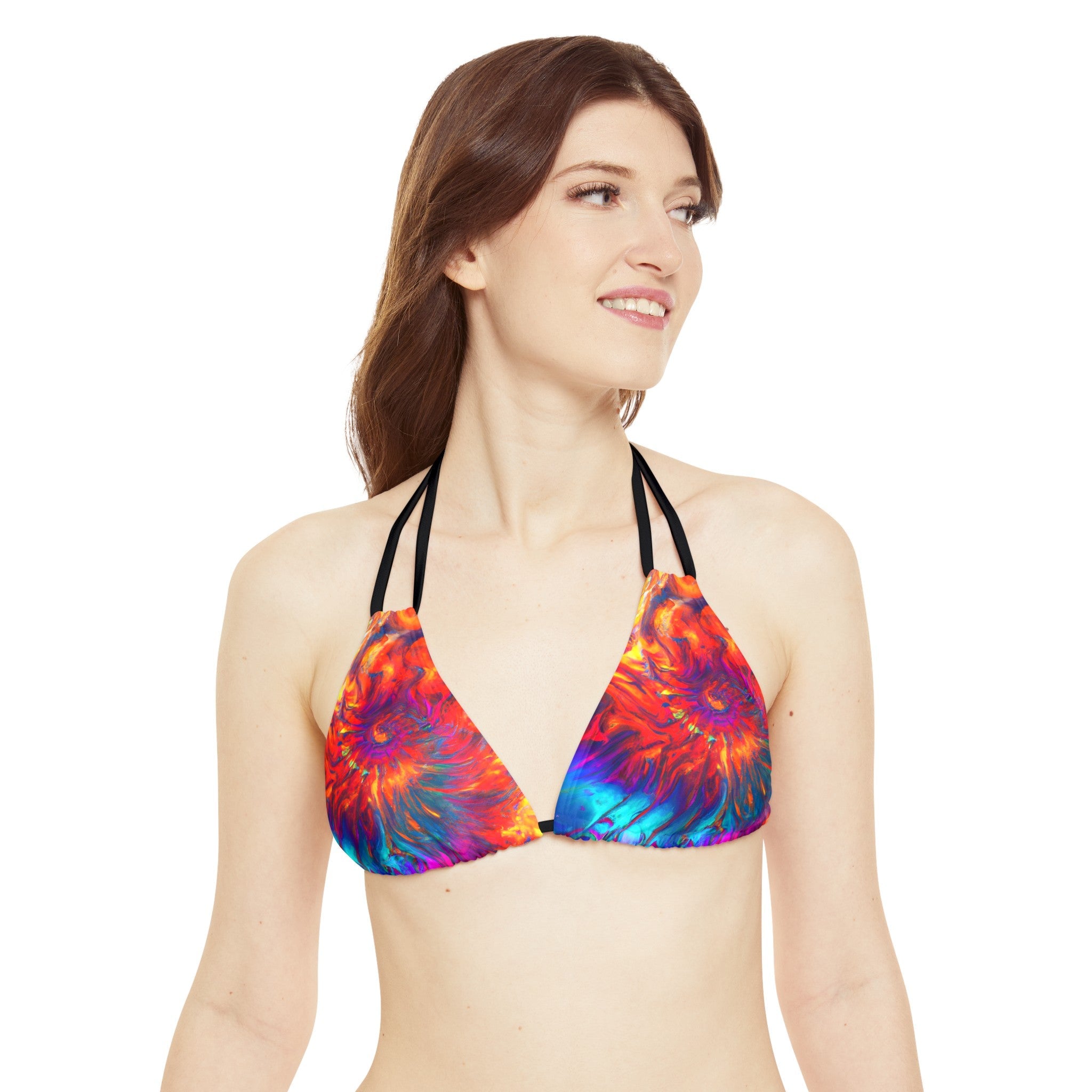 All Over Prints - Women's Fibonacci 2.0 Strappy Bikini - Acid Daddy