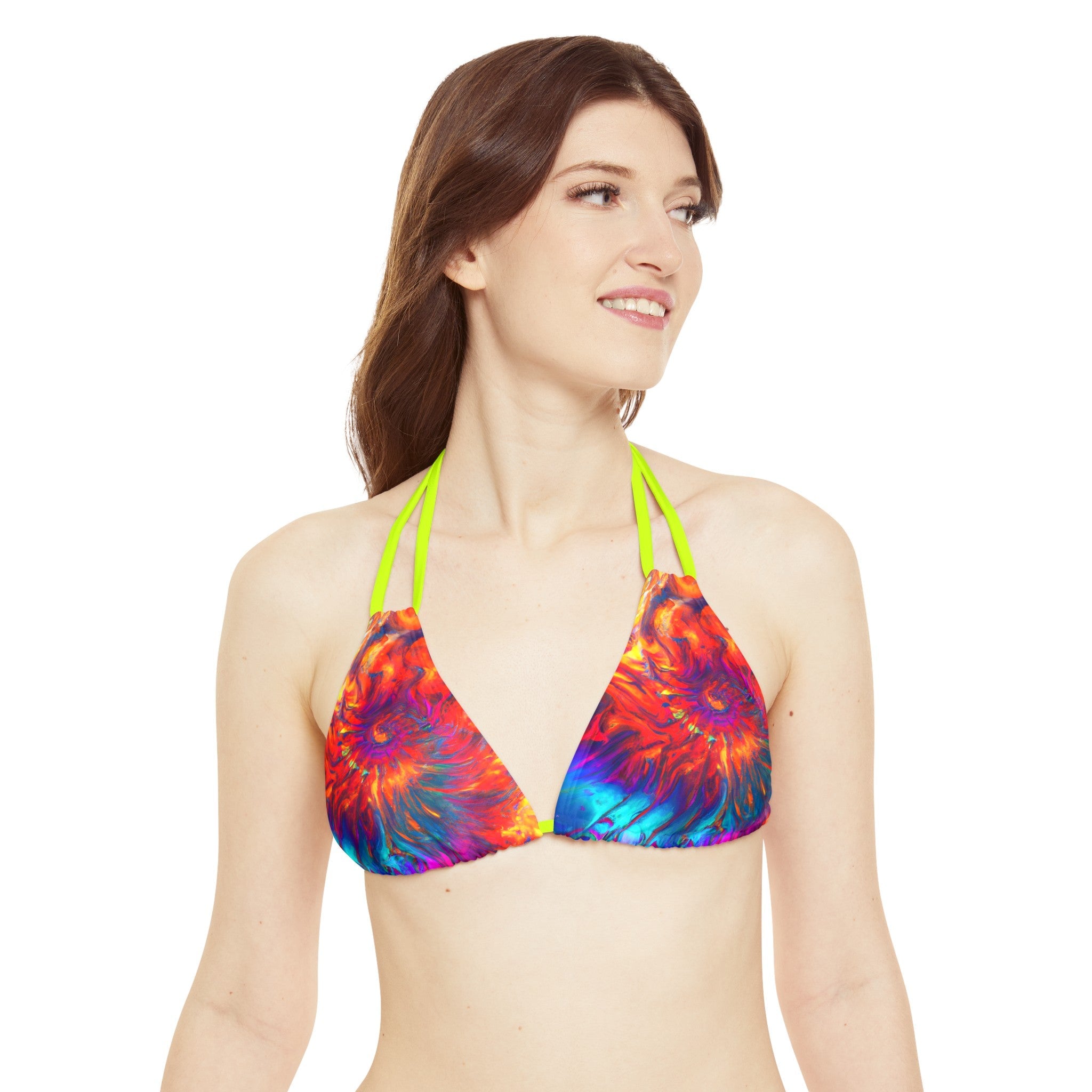 All Over Prints - Women's Fibonacci 2.0 Strappy Bikini - Acid Daddy