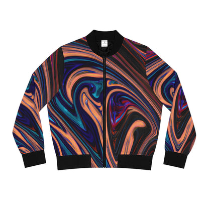 All Over Prints - Women's Flux Bomber Jacket - Acid Daddy