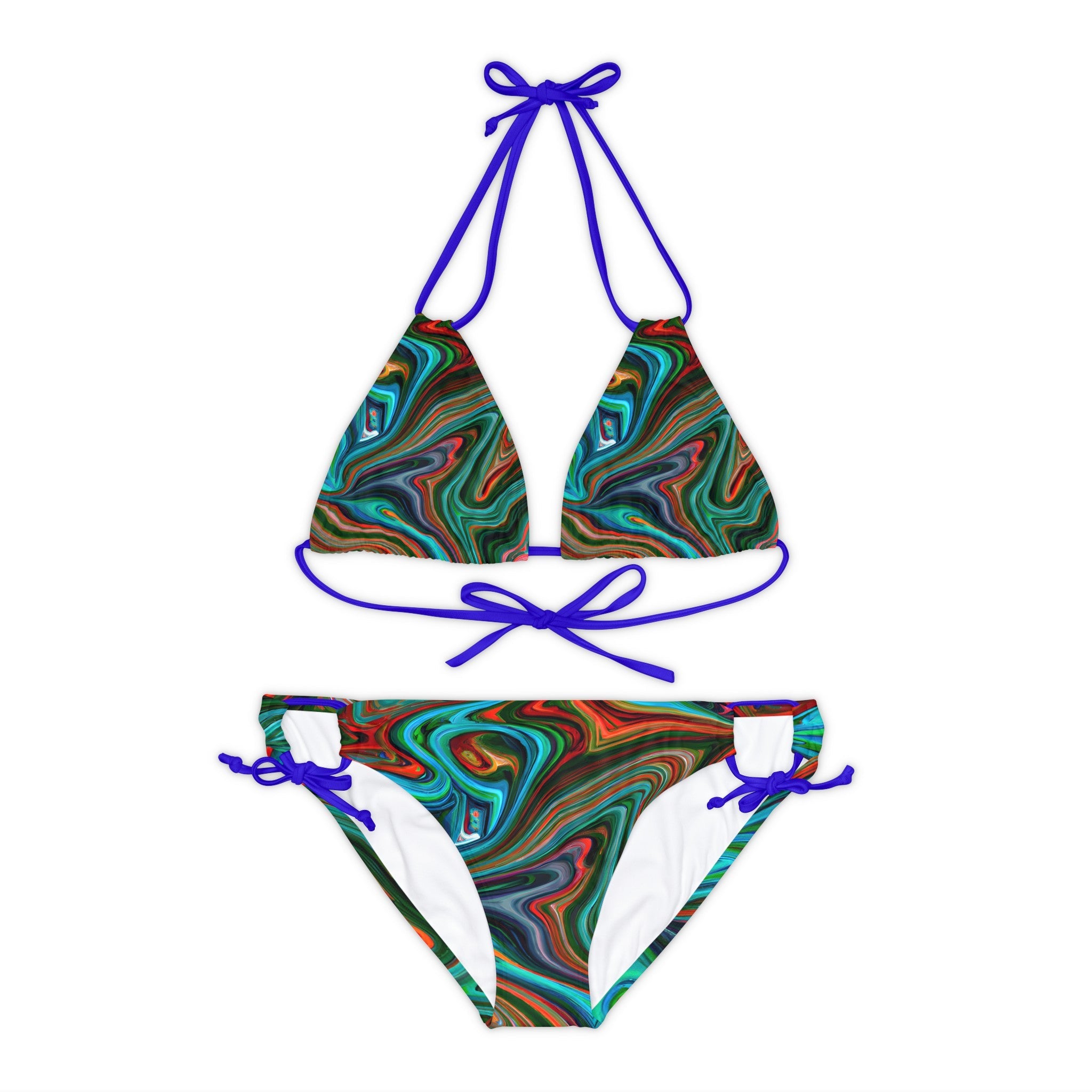 All Over Prints - Women's Infinity Strappy Bikini - Acid Daddy