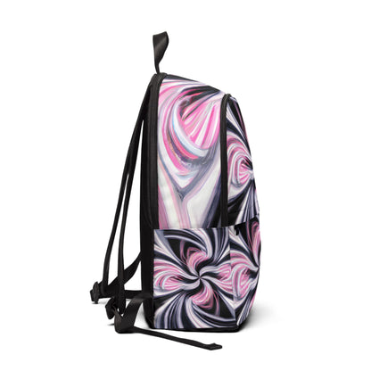 Backpacks - Trippy Ballet Pink Spin Rave Backpack - Acid Daddy