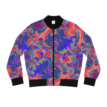 Bomber Jackets - Women's Pastel Dreams Bomber Jacket - Acid Daddy