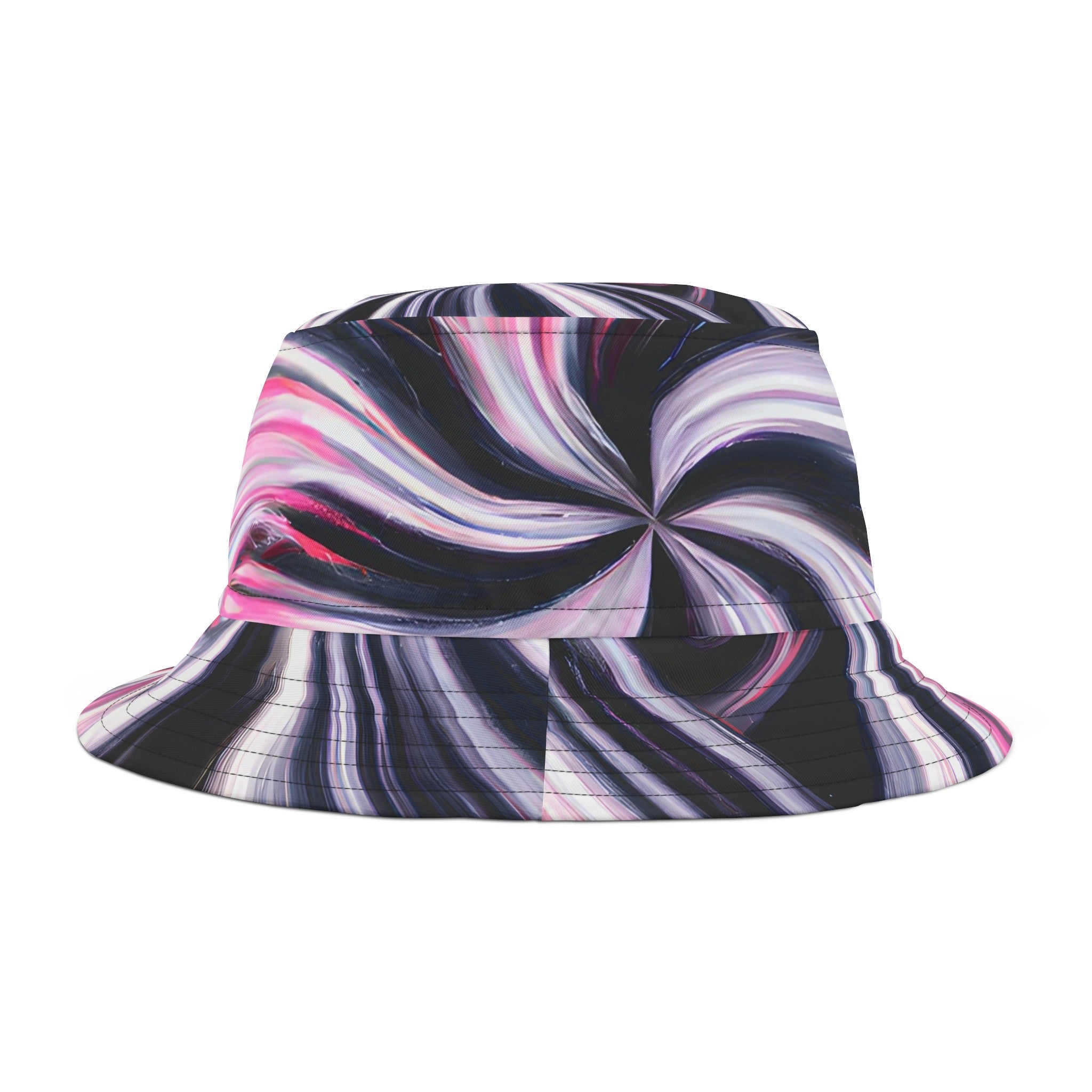 Bucket Hats - Ballet Pink Spin Bucket Hat - Acid Daddy