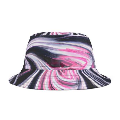 Bucket Hats - Ballet Pink Spin Bucket Hat - Acid Daddy