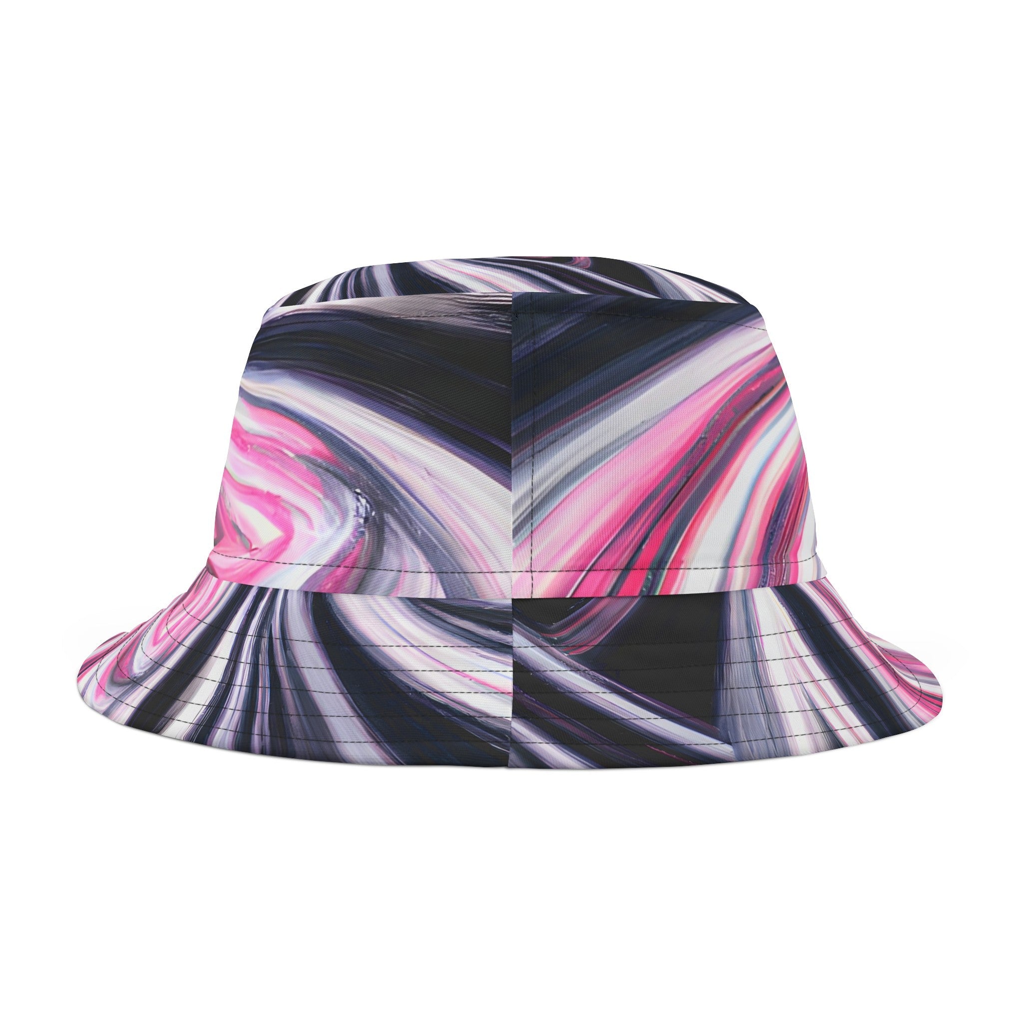 Bucket Hats - Ballet Pink Spin Bucket Hat - Acid Daddy