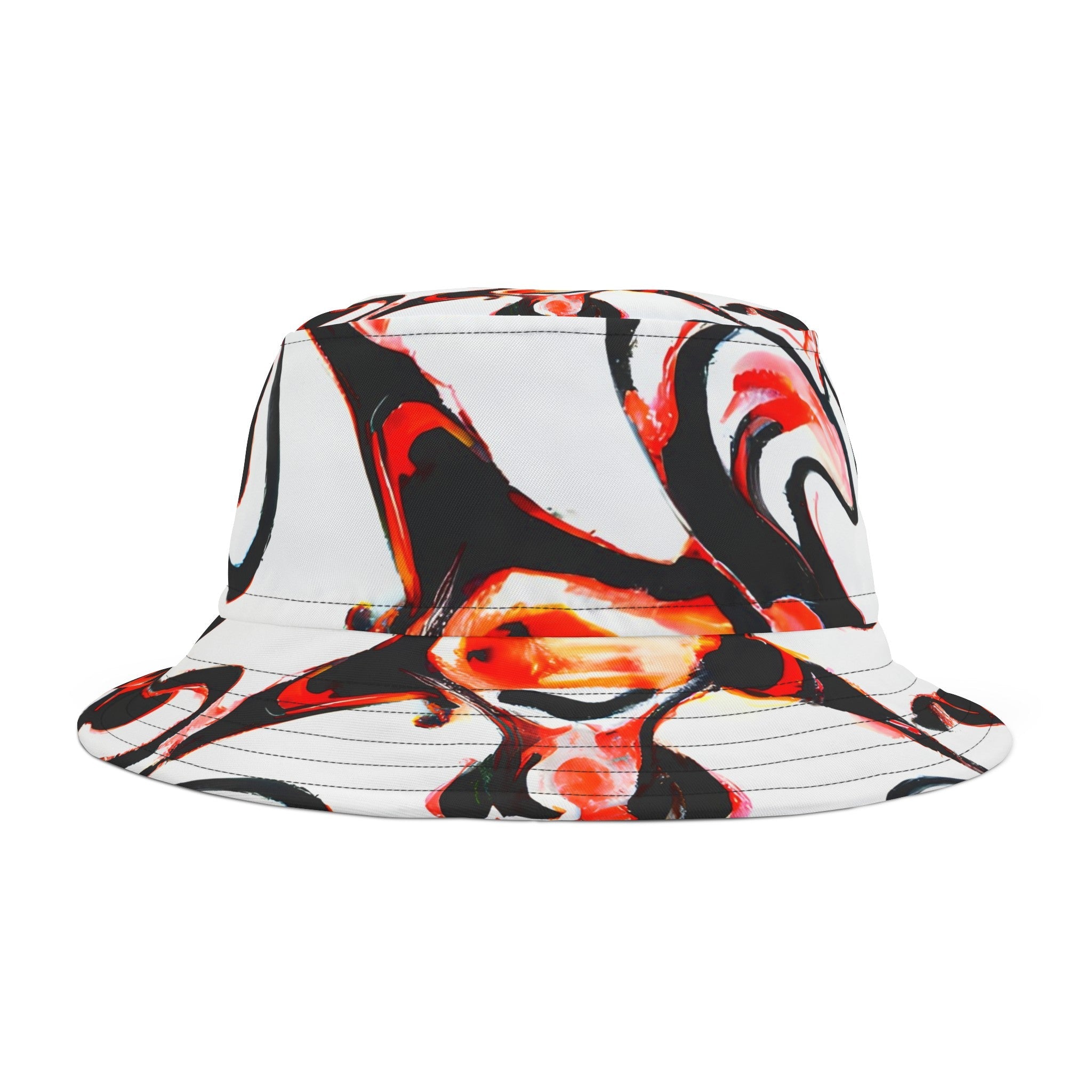 Bucket Hats - Crimson Rage Bucket Hat - Acid Daddy