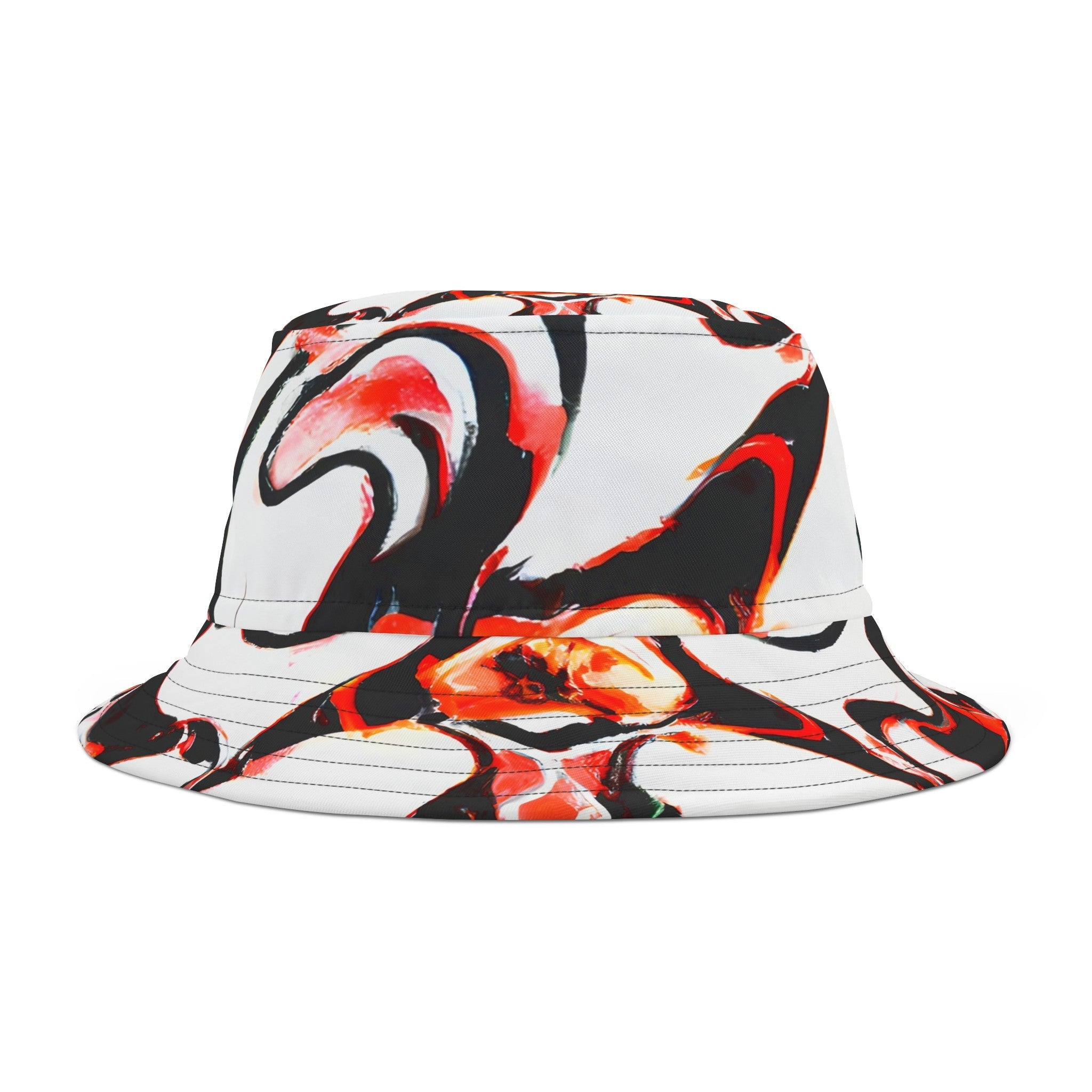 Bucket Hats - Crimson Rage Bucket Hat - Acid Daddy