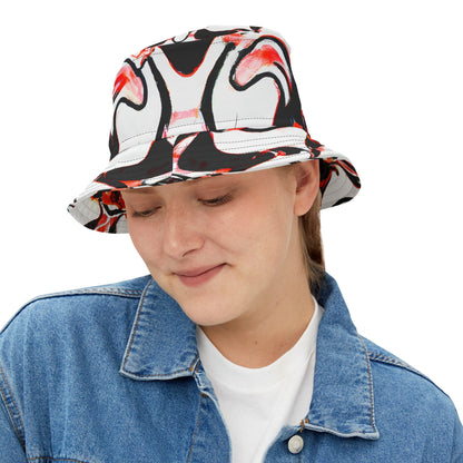 Bucket Hats - Crimson Rage Bucket Hat - Acid Daddy