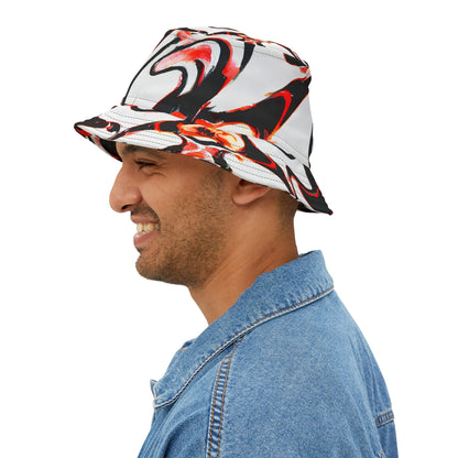 Bucket Hats - Crimson Rage Bucket Hat - Acid Daddy