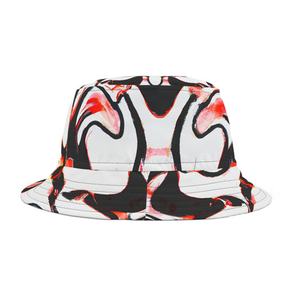 Bucket Hats - Crimson Rage Bucket Hat - Acid Daddy