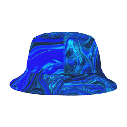 Bucket Hats - Liquid Blue Ice Bucket Hat - Acid Daddy