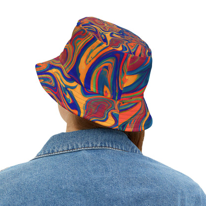 Bucket Hats - Retro Delight Bucket Hat - Acid Daddy