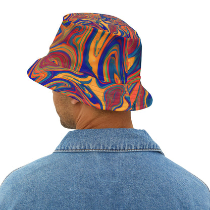 Bucket Hats - Retro Delight Bucket Hat - Acid Daddy