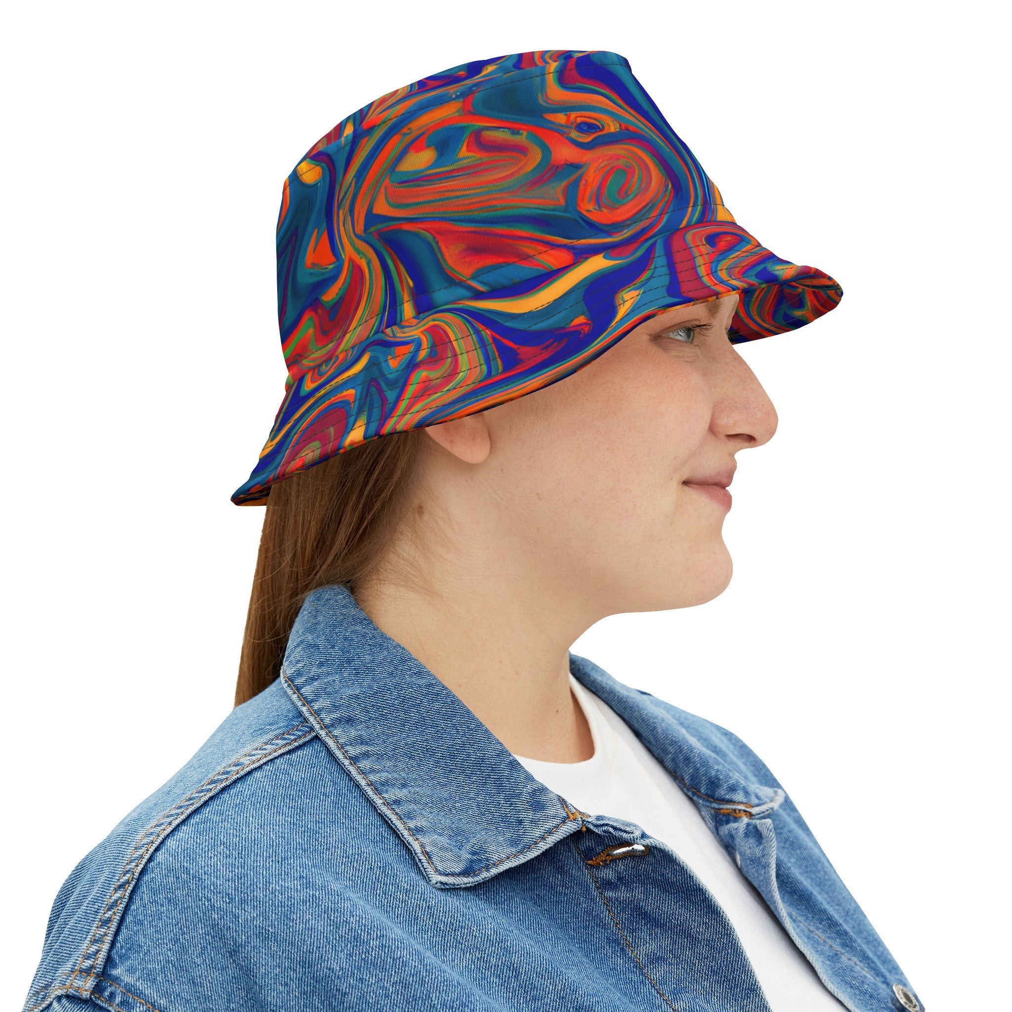 Bucket Hats - Retro Delight Bucket Hat - Acid Daddy