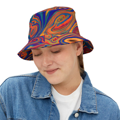 Bucket Hats - Retro Delight Bucket Hat - Acid Daddy