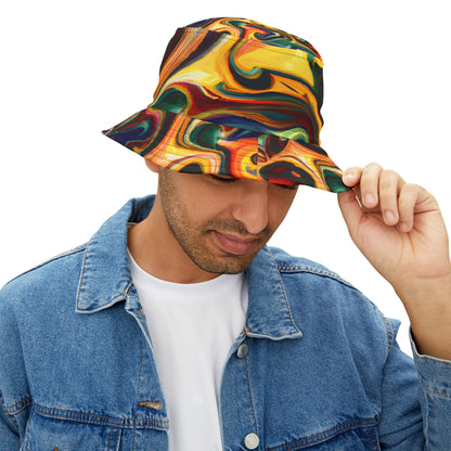 Bucket Hats - Spicy Swirl Bucket Hat - Acid Daddy