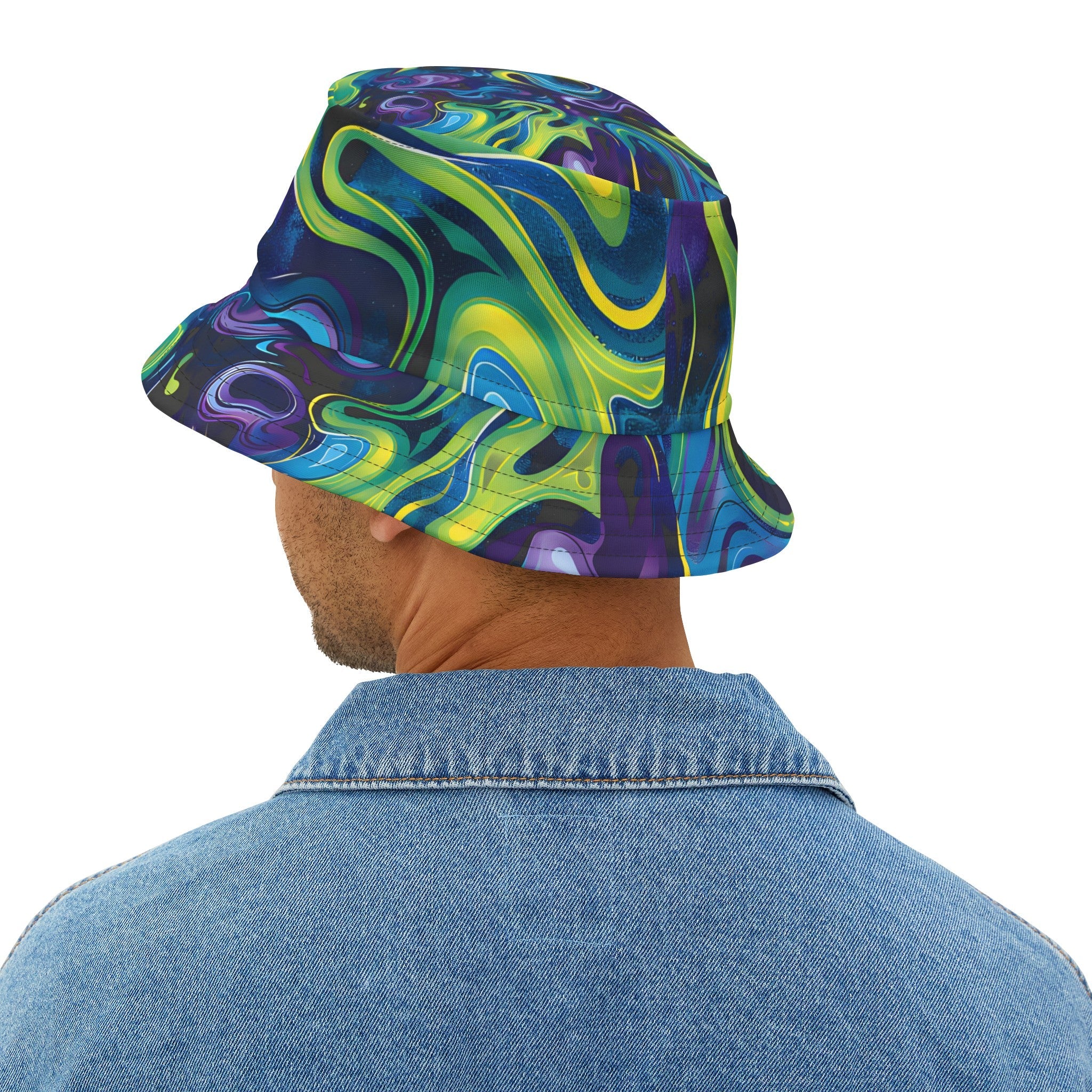 Bucket Hats - Turquoise Mystery Bucket Hat - Acid Daddy