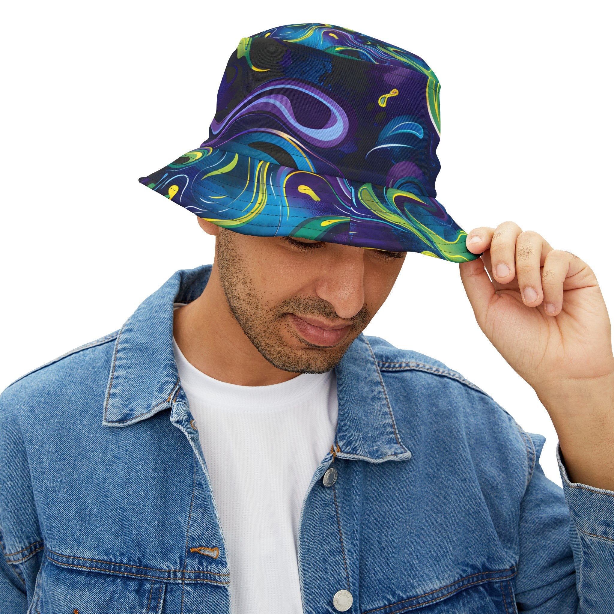 Bucket Hats - Turquoise Mystery Bucket Hat - Acid Daddy