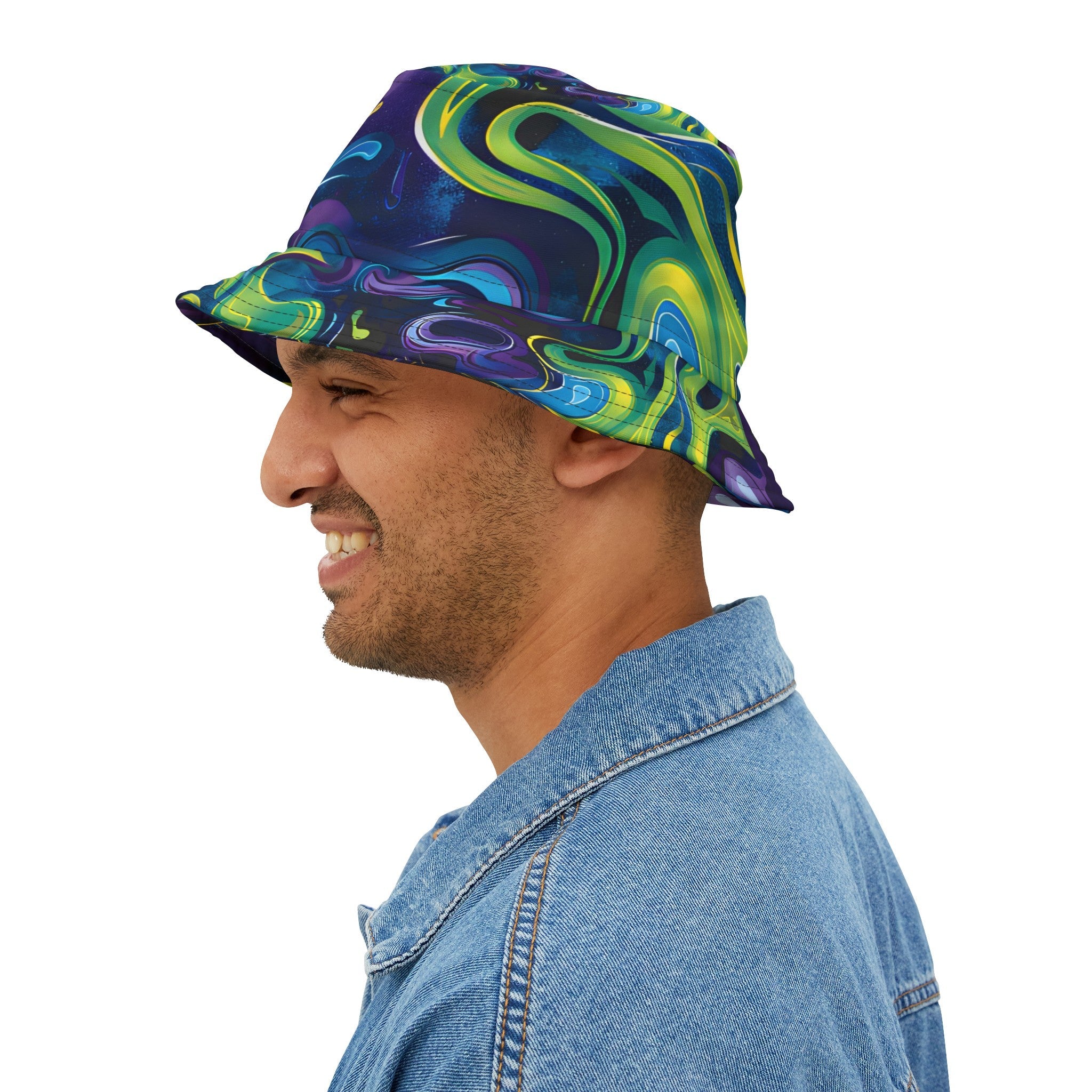 Bucket Hats - Turquoise Mystery Bucket Hat - Acid Daddy