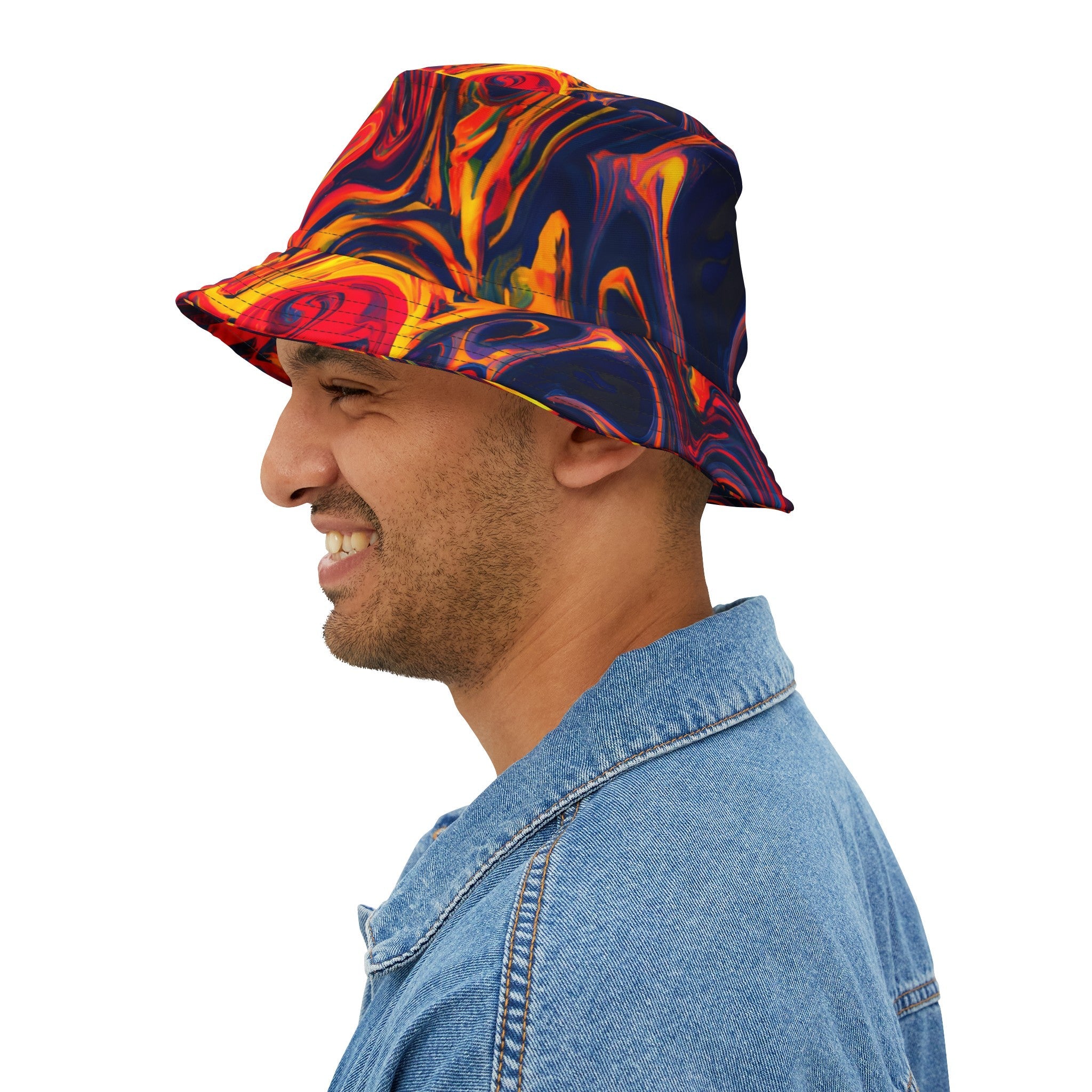 Bucket Hats - Up In Smoke Bucket Hat - Acid Daddy