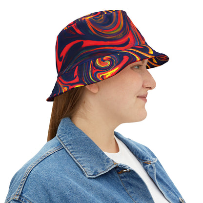 Bucket Hats - Up In Smoke Bucket Hat - Acid Daddy