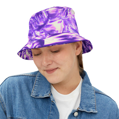 Bucket Hats - Vaporous Lavender Mist Bucket Hat - Acid Daddy