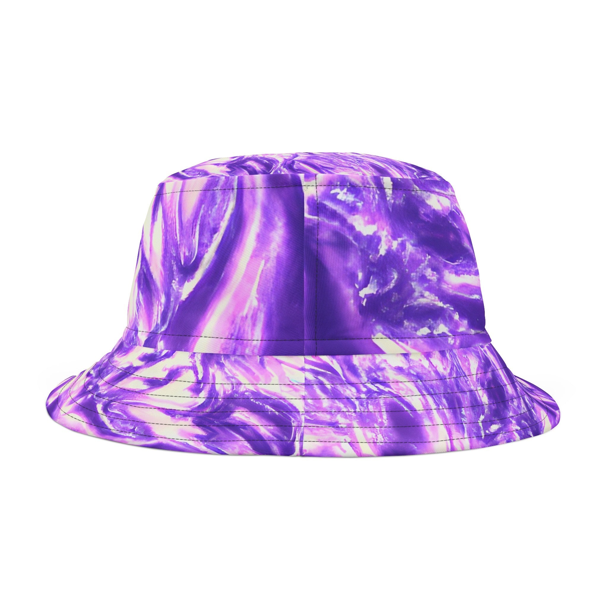 Bucket Hats - Vaporous Lavender Mist Bucket Hat - Acid Daddy