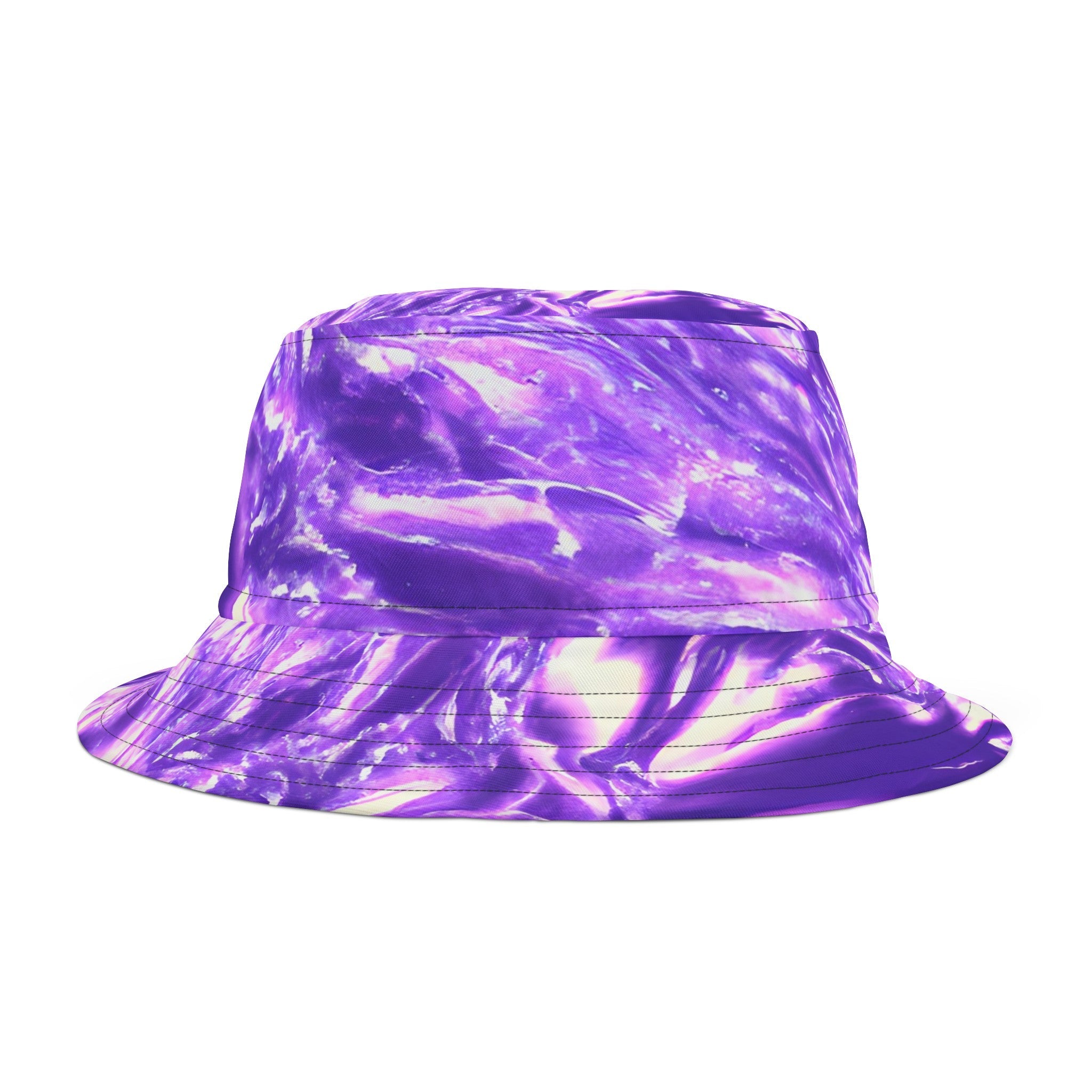 Bucket Hats - Vaporous Lavender Mist Bucket Hat - Acid Daddy