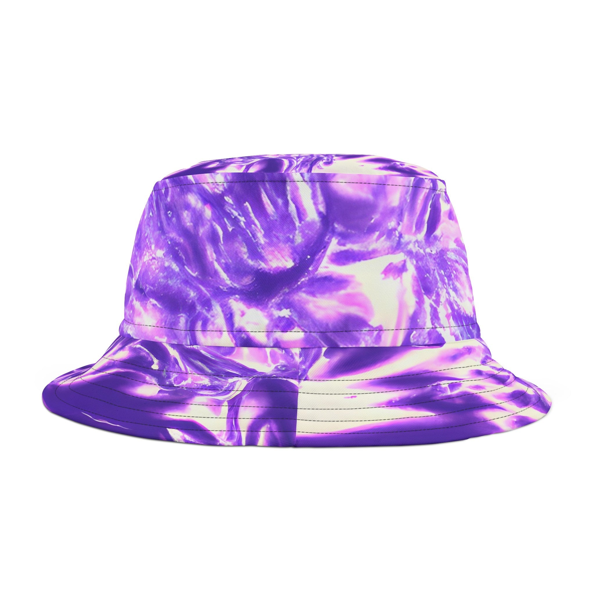 Bucket Hats - Vaporous Lavender Mist Bucket Hat - Acid Daddy