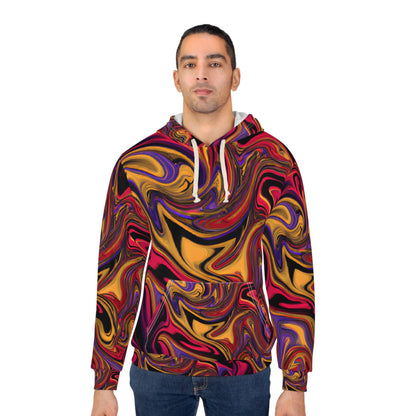 Pullover Hoodies - Psychedelic Swirls Unisex Pullover Hoodie - Acid Daddy