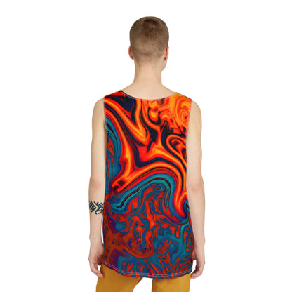 Tank Tops - Men's Eccentric Orange Tank Top - Acid Daddy